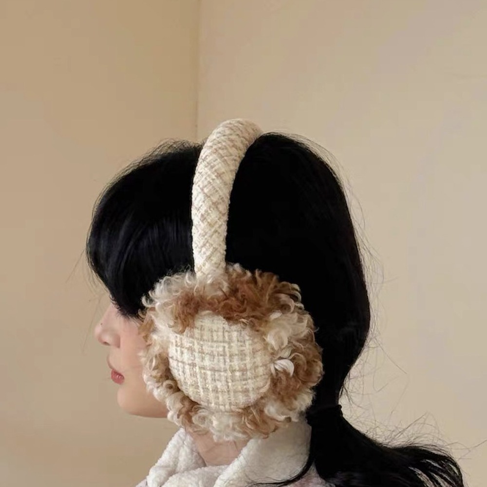 Earmuffs Foldable - Yeni Katlanabilir Kulaklıklar Yumuşak Örme Kafa