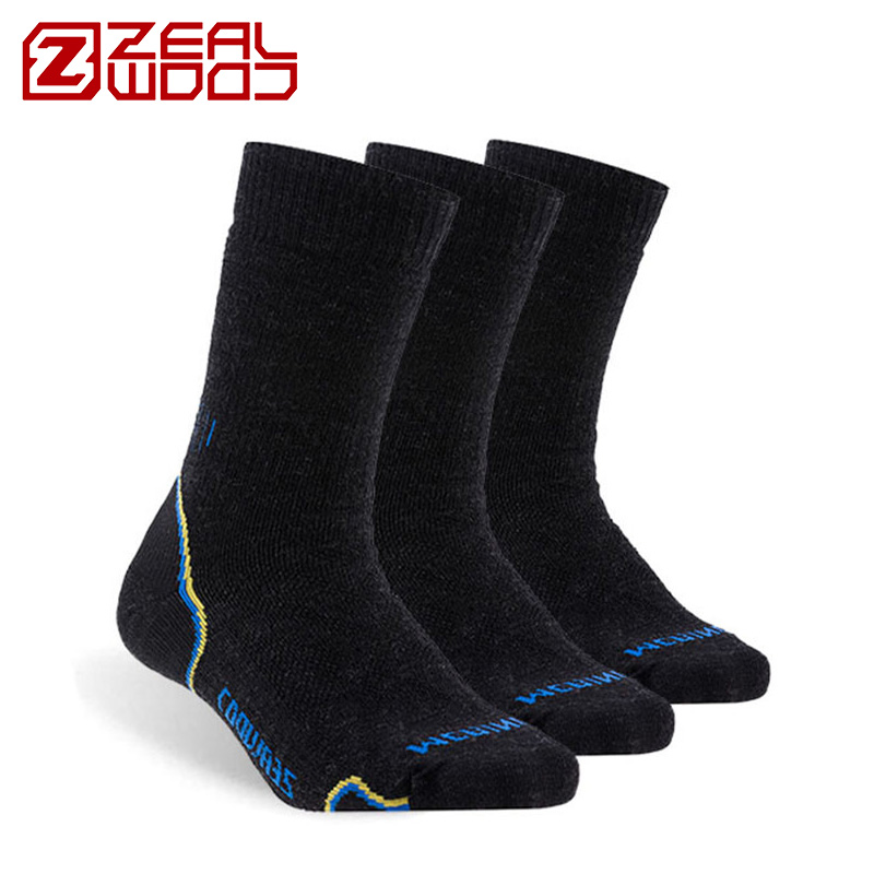 Thermal Sock Wool - ZEALWOOD yürüyüş Trekking erkek kadın kalın
