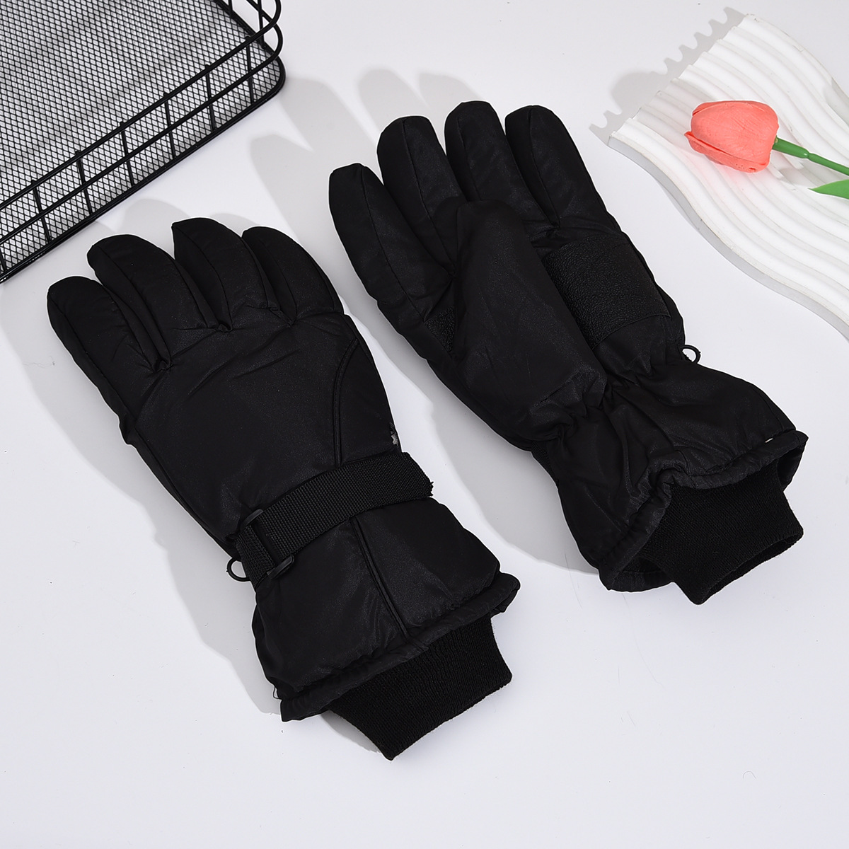 Touch Screen Gloves - Moda Rüzgar Geçirmez Kayak Eldivenleri Kaymaz