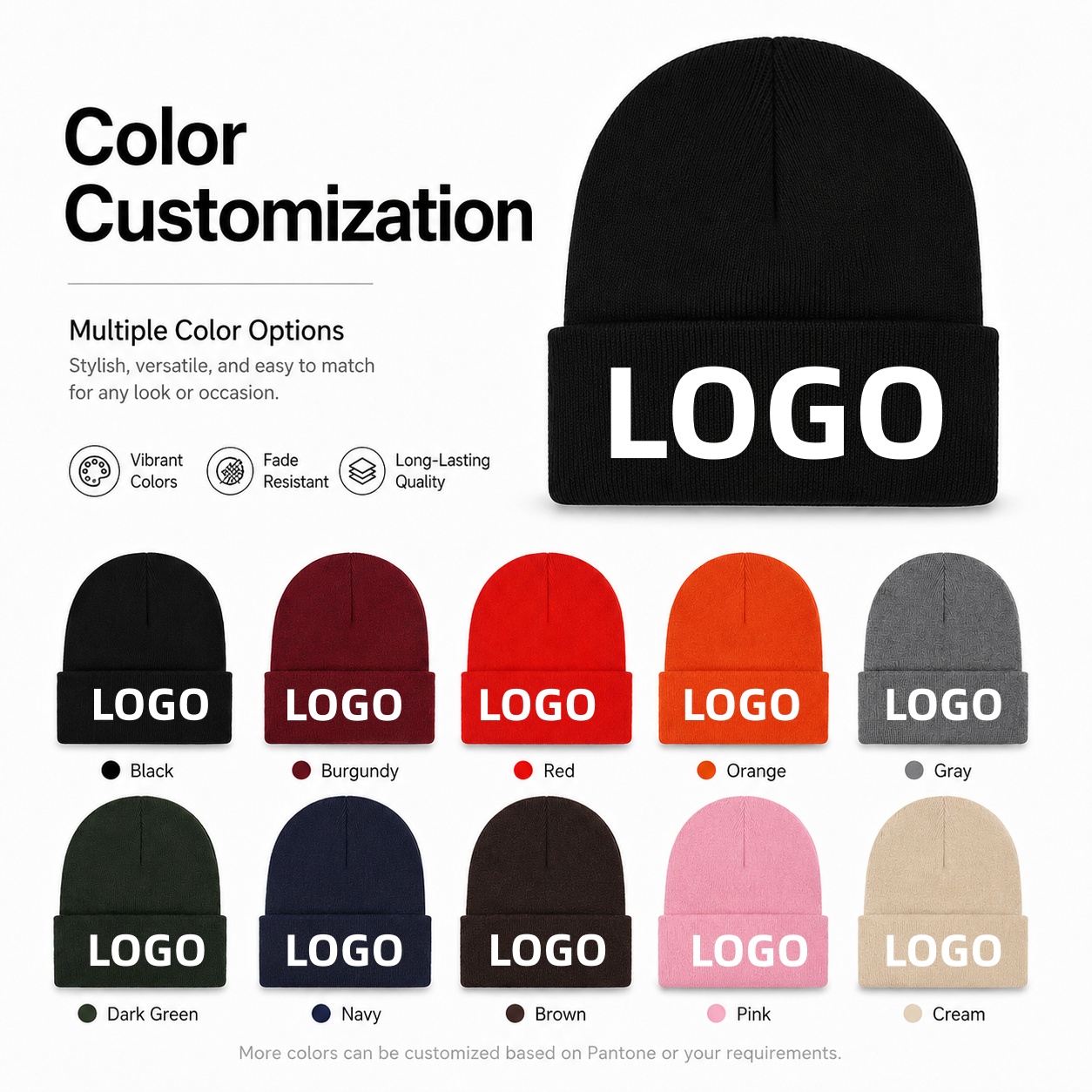 Özel Logolu Örme Bere Şapkalar - Knit Beanie Hat Warm incelemesi ve fiyatı