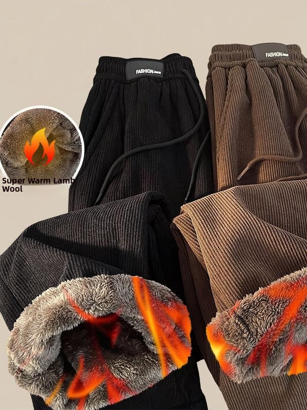 Ekstra Kalın, Sıcak Tutacak, K - Corduroy Pant Warm incelemesi ve fiyatı