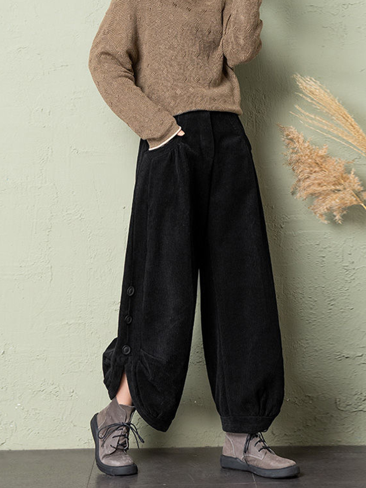 Kore Kadife Kadın Pantolon Son - Corduroy Pant Warm incelemesi ve fiyatı