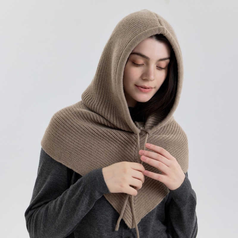 Kışlık balaklava şapka atkı ka - Knit Beanie Hat Warm incelemesi ve fiyatı
