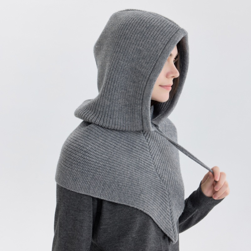 Kışlık balaklava şapka atkı ka - Knit Beanie Hat Warm incelemesi ve fiyatı